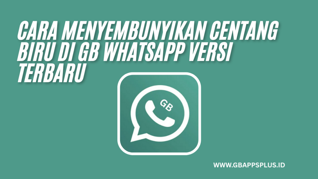 Cara Menyembunyikan Tanda Centang Biru